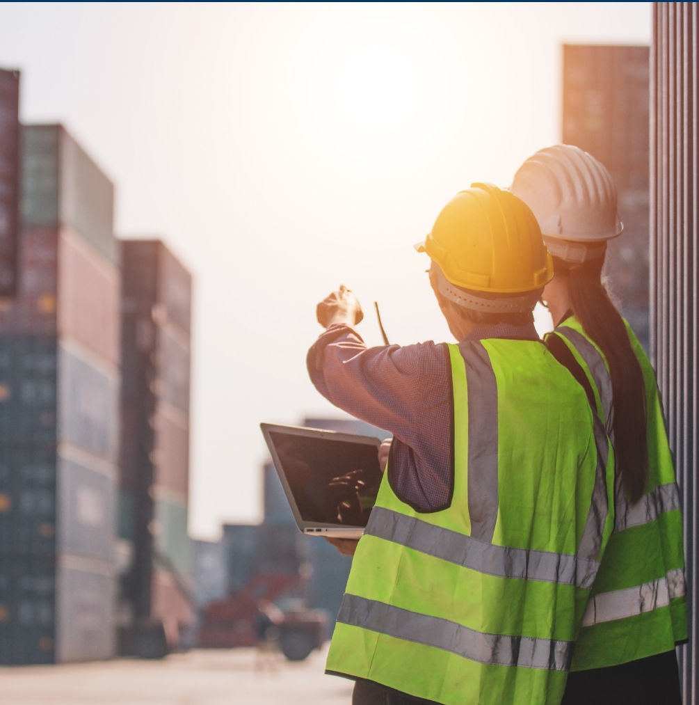 Equipo de Grupo Septem en operación de comercio exterior